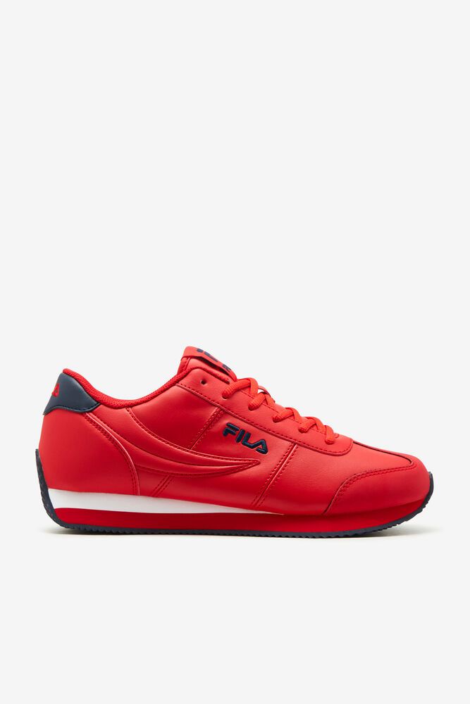 Fila Province Trainers Red - Mens - 45298NDEY